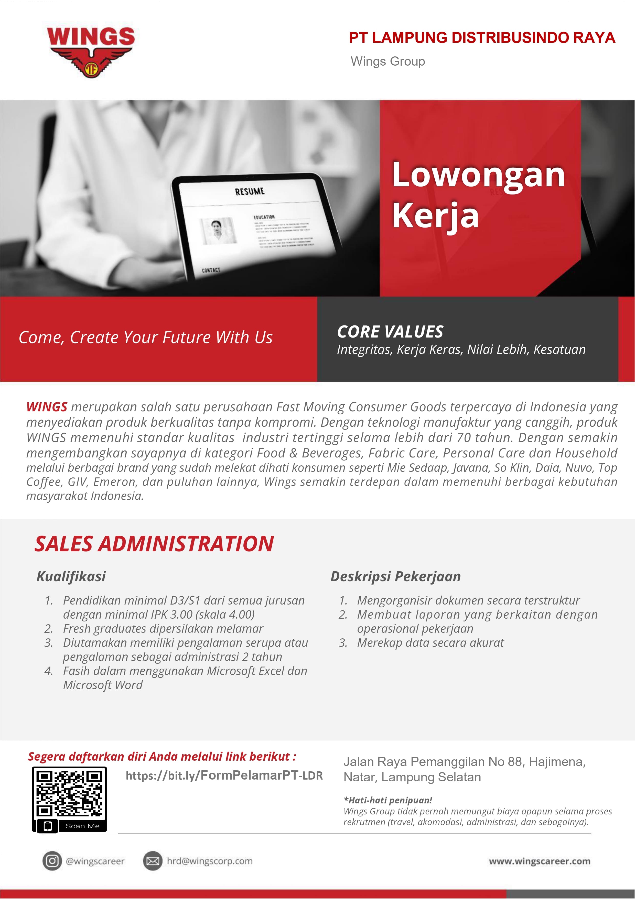 Cced Total 253 Lowongan Pekerjaan